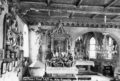 Das Innere der Wallfahrtskirche vor der Renovierung 1963. Bildquelle: Gemeindearchiv Serfaus
