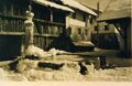 Mittlerer Brunnen vor dem Dorfbrand von 1942. Bildquelle: Gemeindearchiv Serfaus.