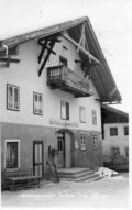 Gasthof Schwarzer Adler am „Wintersportplatz Serfaus“ um 1930. Bildquelle: Gemeindearchiv Serfaus